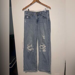 Levi's Low Loose Denim Jeans - Medium Wash